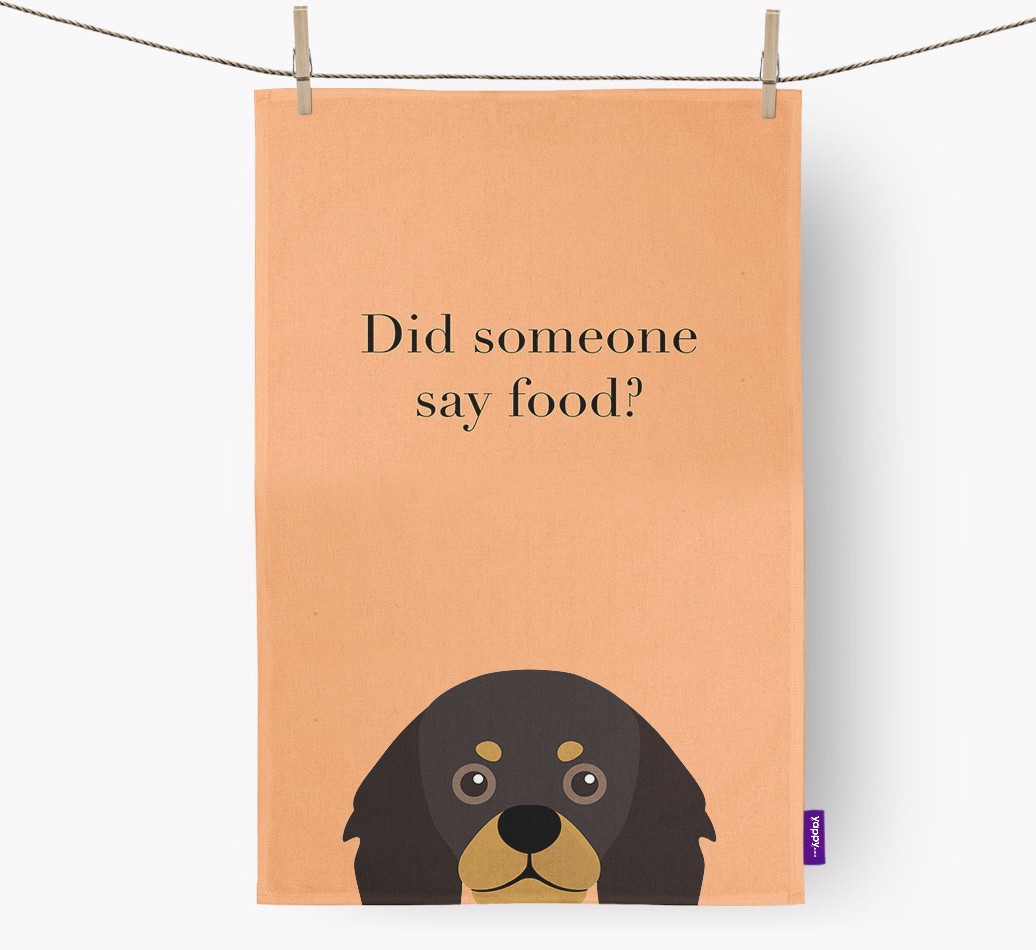 Did Someone Say Food Tea Towel