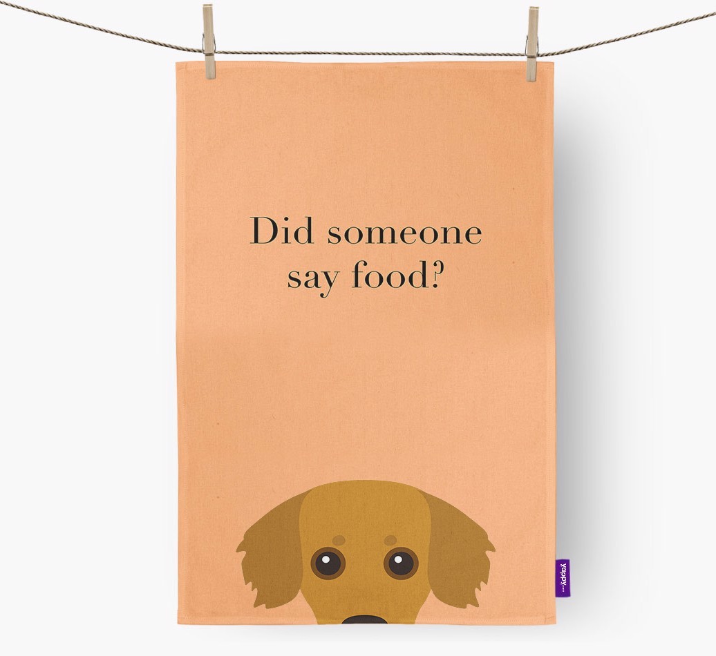 Did Someone Say Food Tea Towel