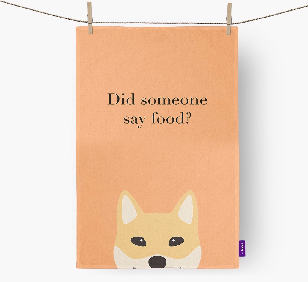 Did Someone Say Food Dish Towel