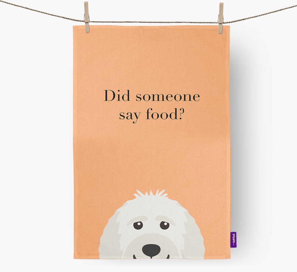 Did Someone Say Food Tea Towel