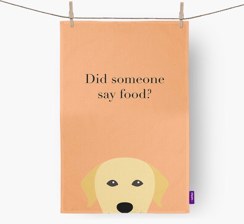 Did Someone Say Food Dish Towel