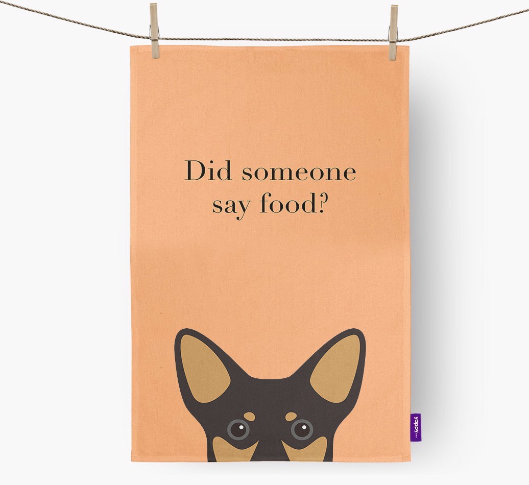 Did Someone Say Food Tea Towel