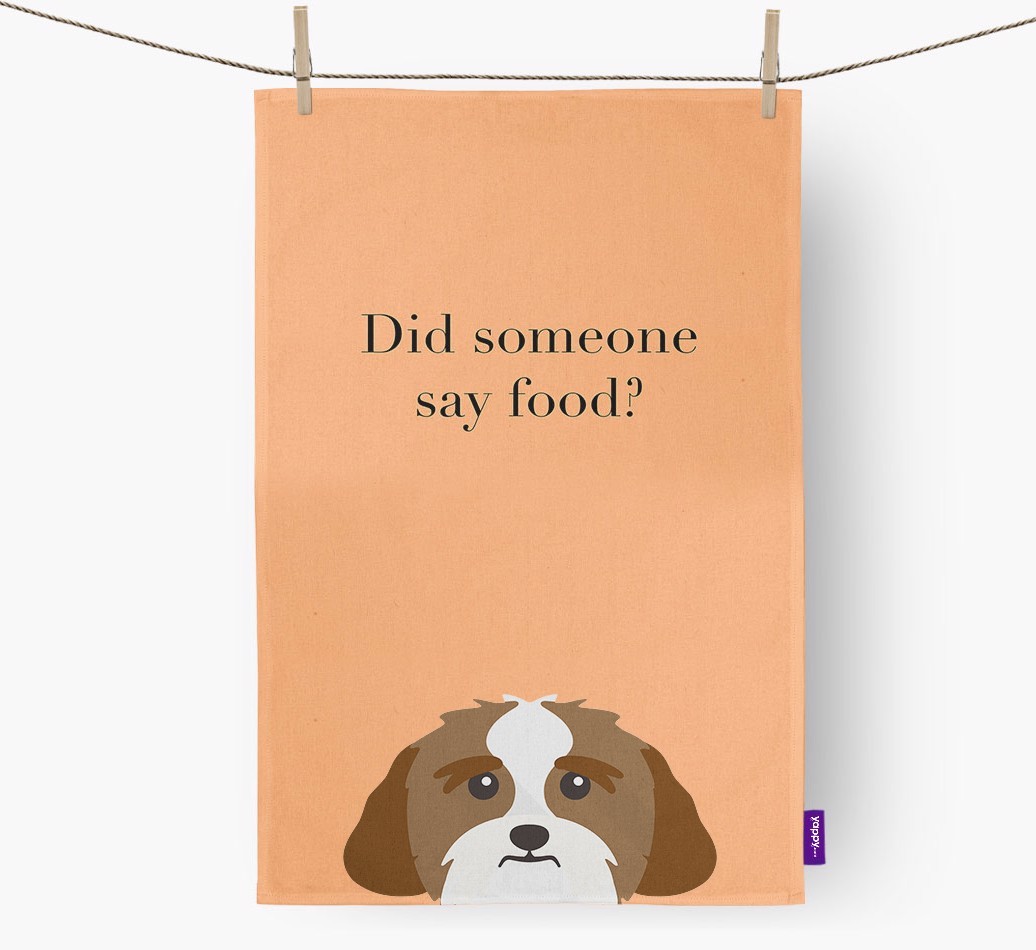 Did Someone Say Food Tea Towel