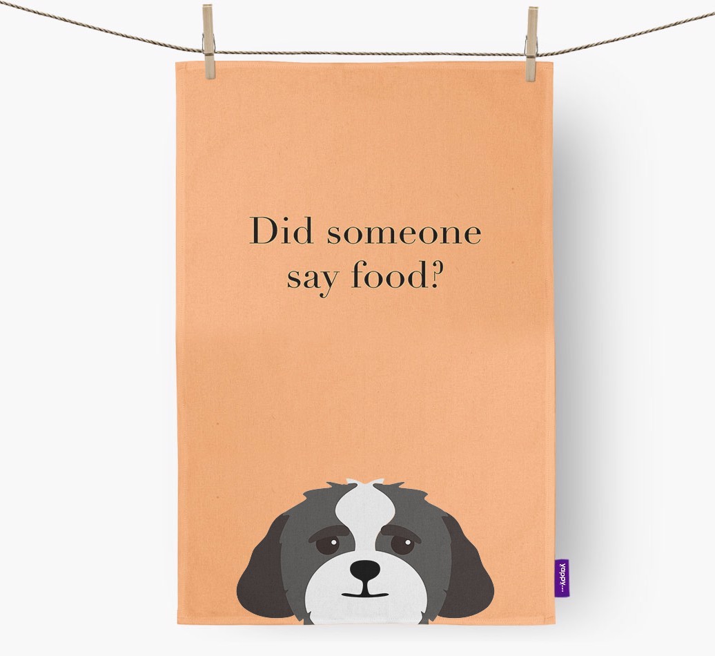 Did Someone Say Food Tea Towel