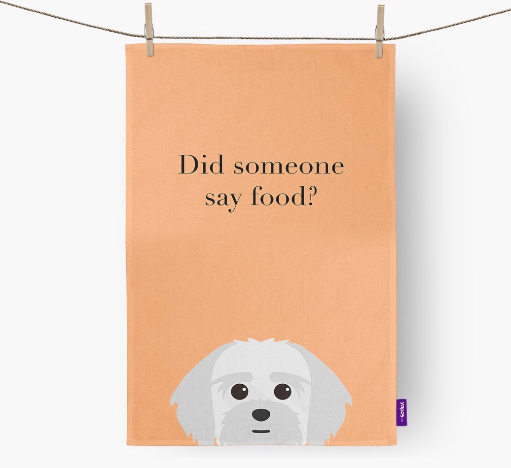 Did Someone Say Food Tea Towel