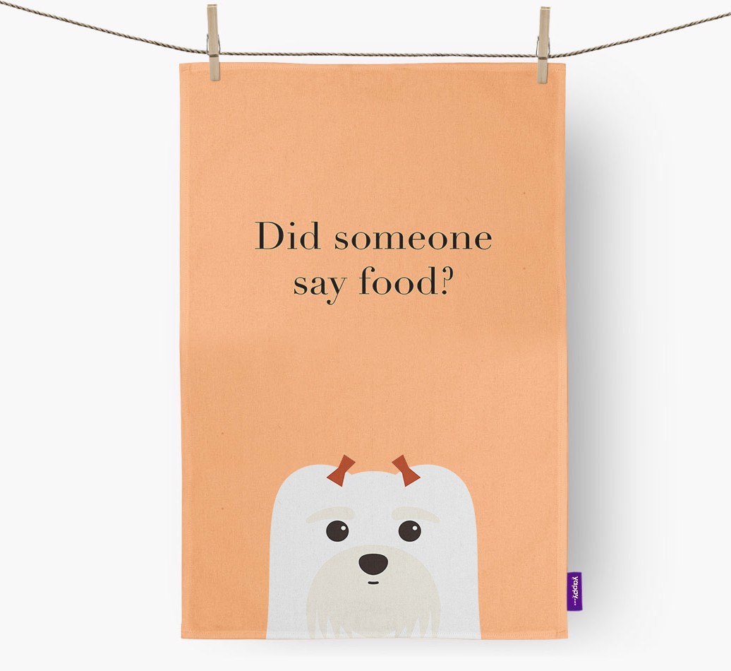 Did Someone Say Food Dish Towel