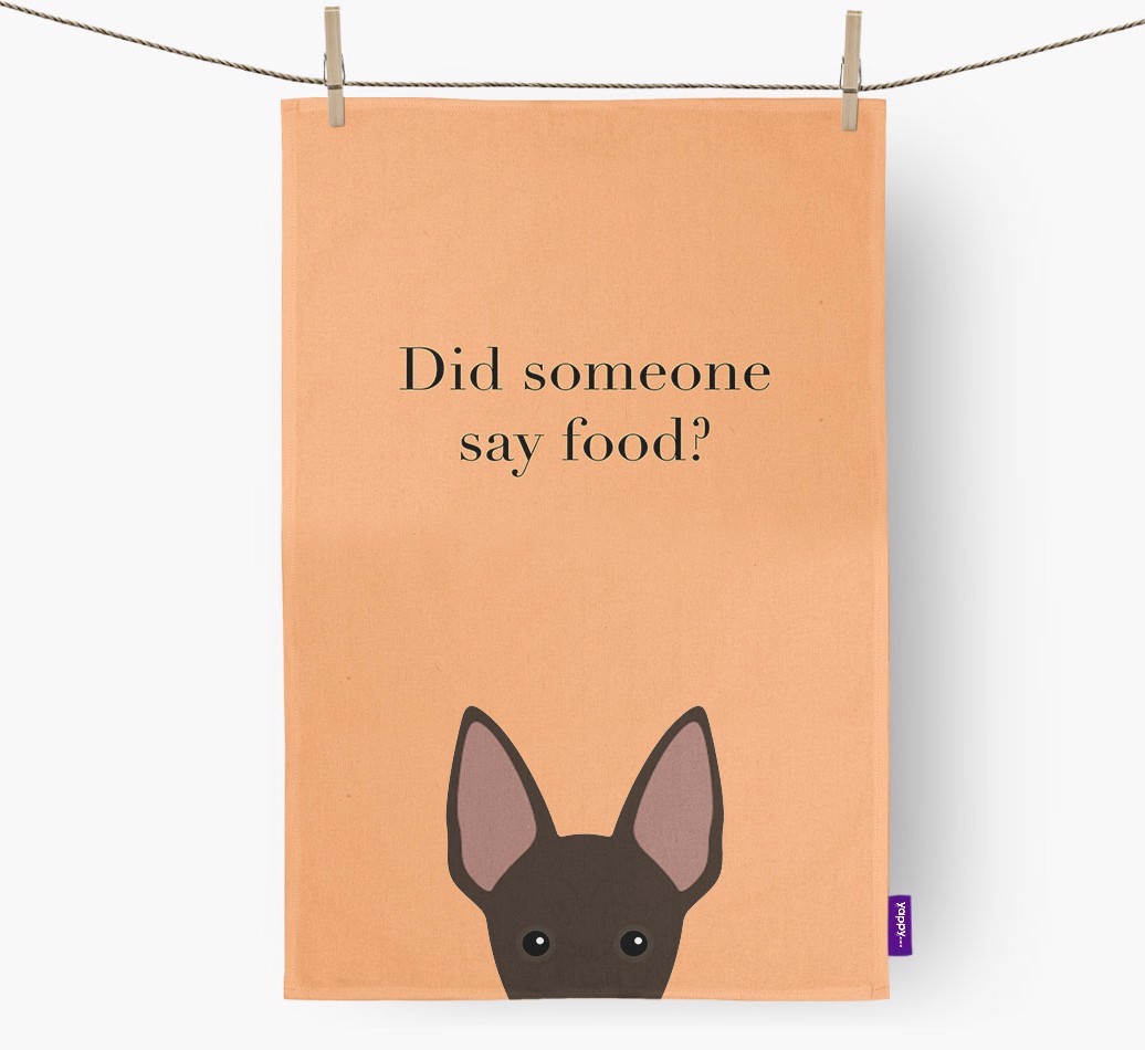 Did Someone Say Food Tea Towel