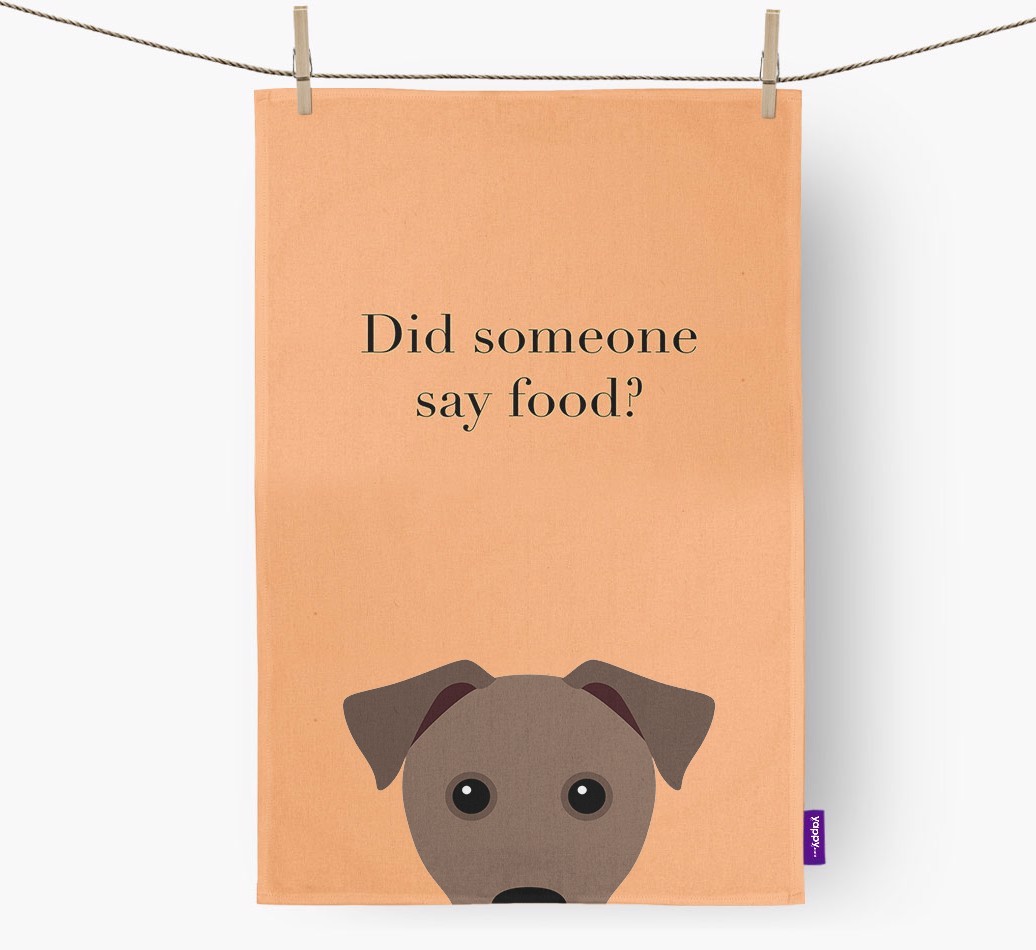 Did Someone Say Food Tea Towel