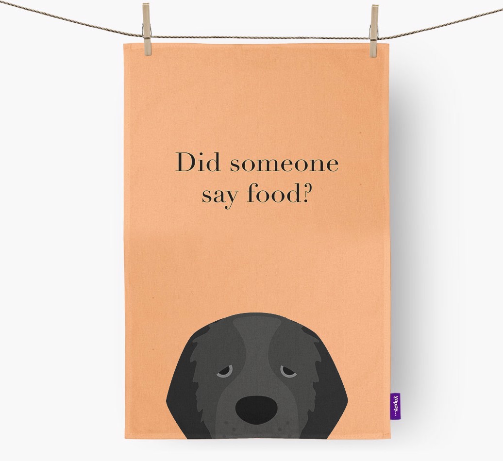 Did Someone Say Food Tea Towel