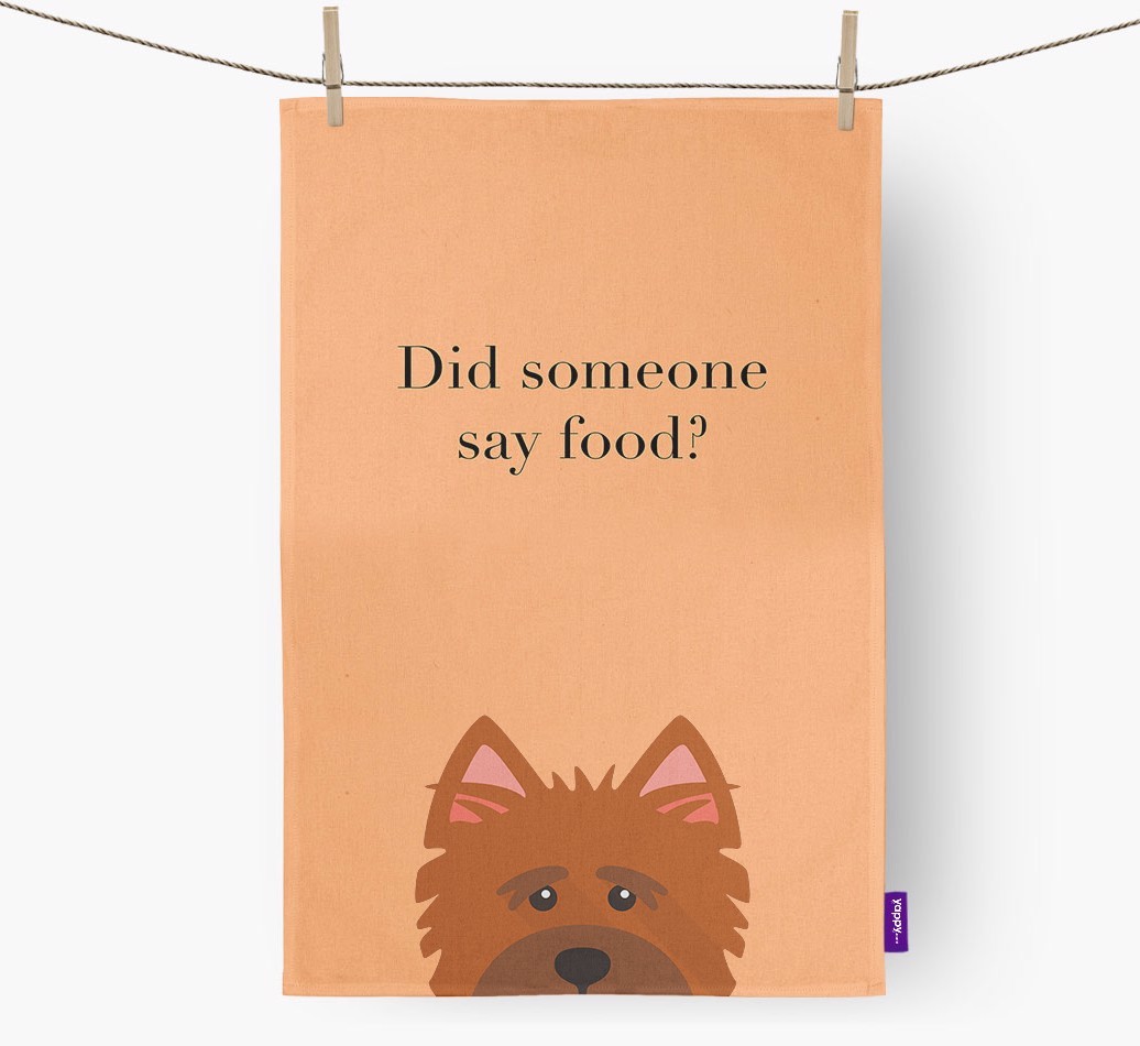 Did Someone Say Food Tea Towel