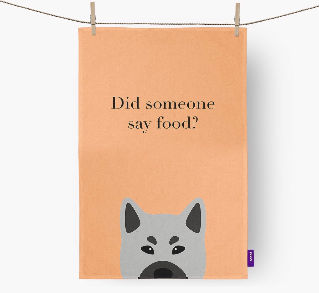 Did Someone Say Food Tea Towel