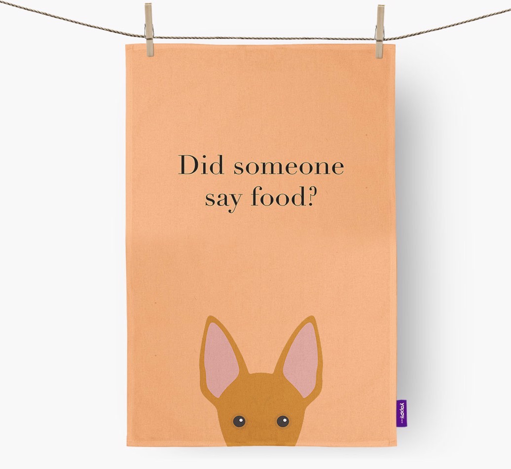 Did Someone Say Food Dish Towel