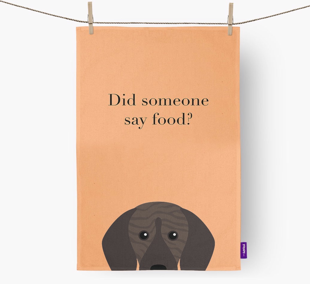 Did Someone Say Food Tea Towel