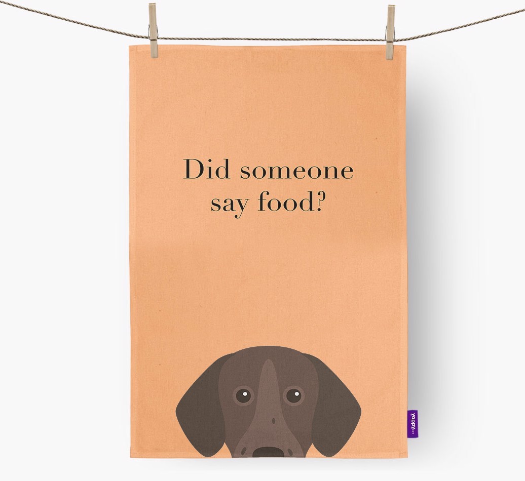Did Someone Say Food Tea Towel