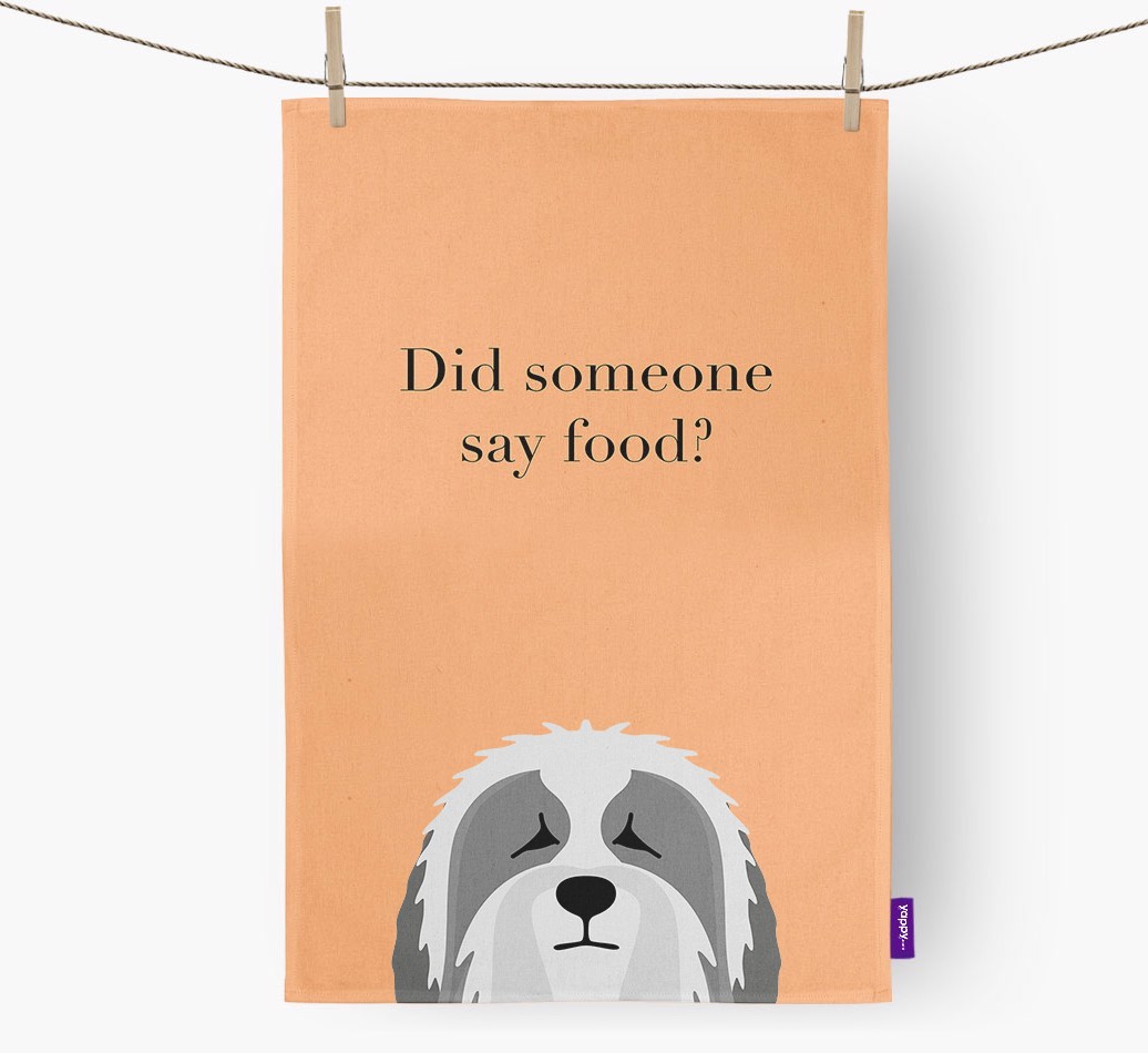 Did Someone Say Food Tea Towel