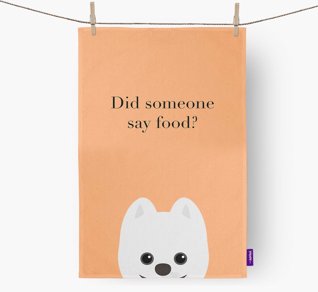 Did Someone Say Food Tea Towel