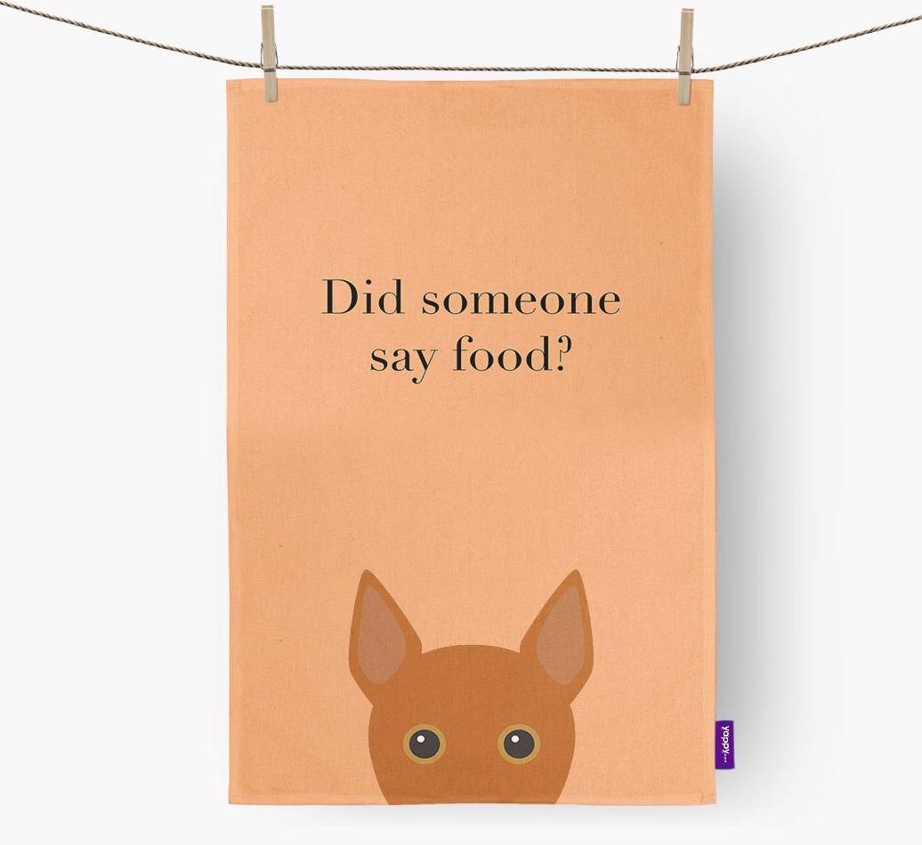 Did Someone Say Food Dish Towel