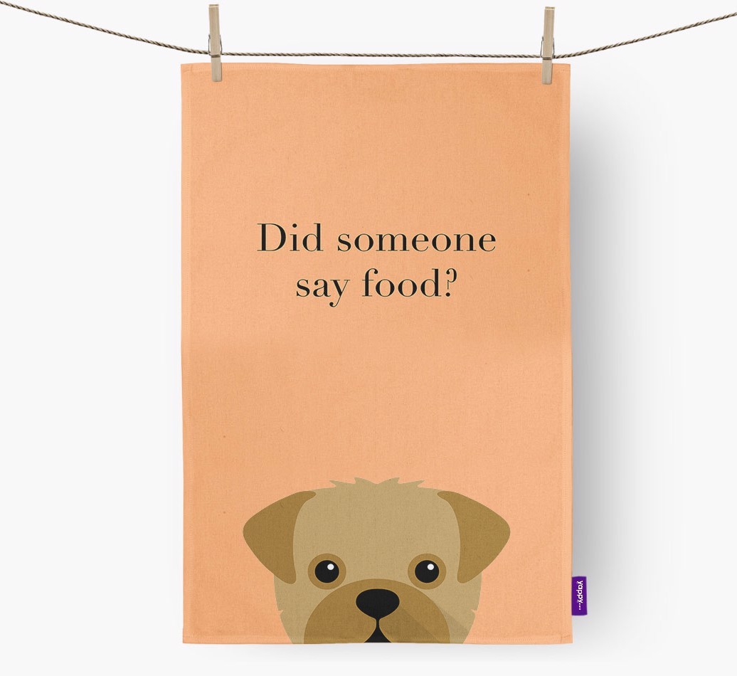 Did Someone Say Food Tea Towel