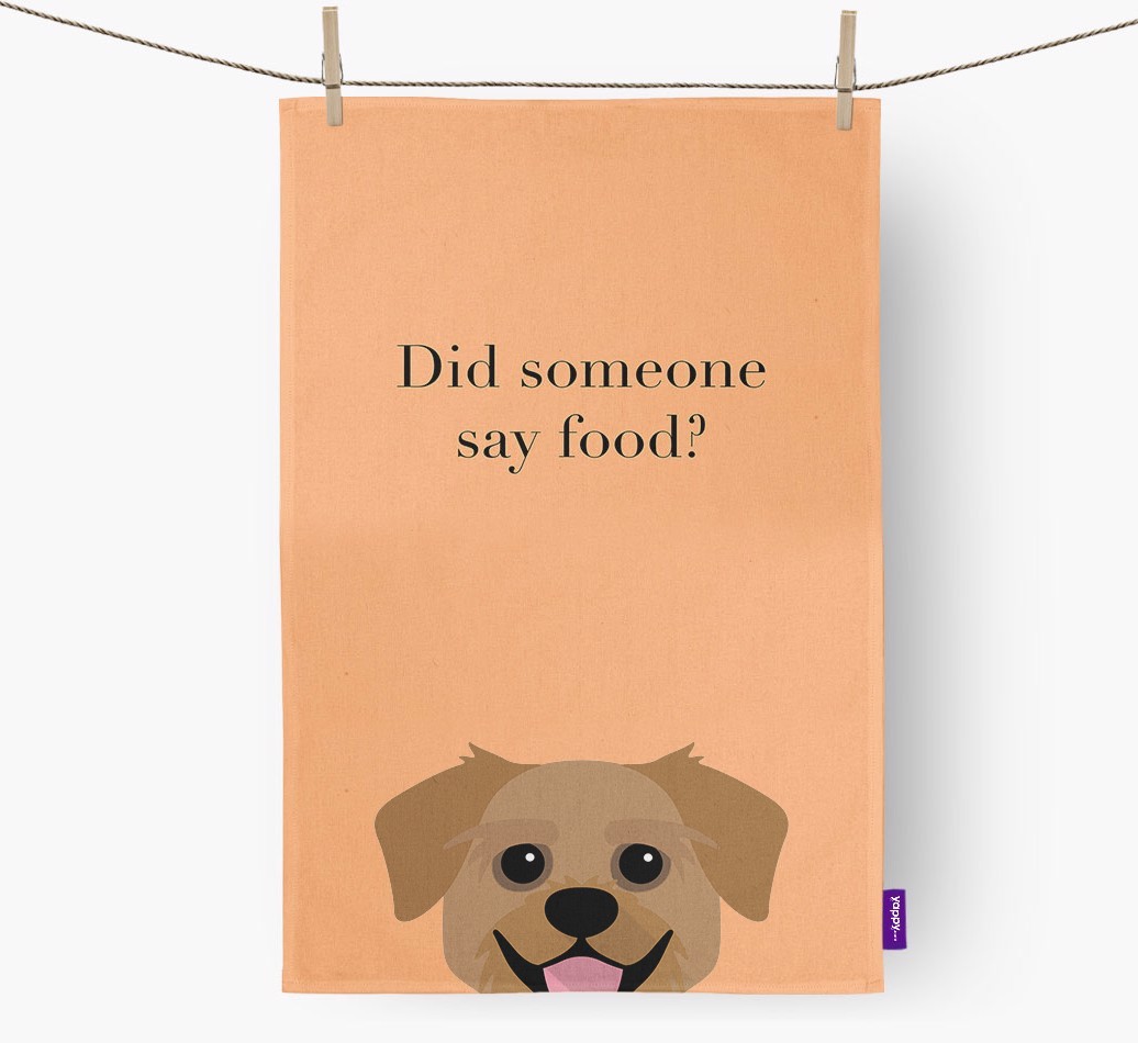 Did Someone Say Food Tea Towel