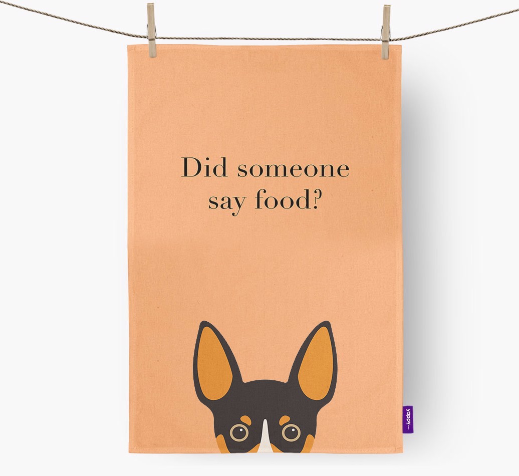 Did Someone Say Food Tea Towel
