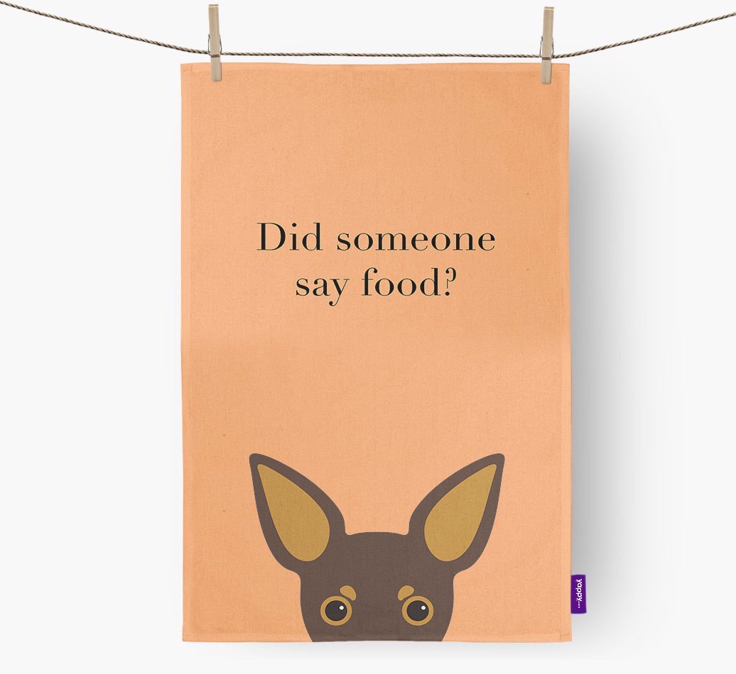 Did Someone Say Food Tea Towel