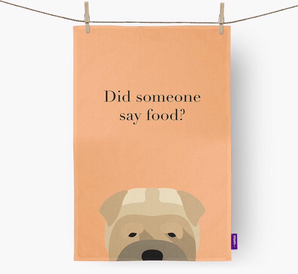 Did Someone Say Food Dish Towel