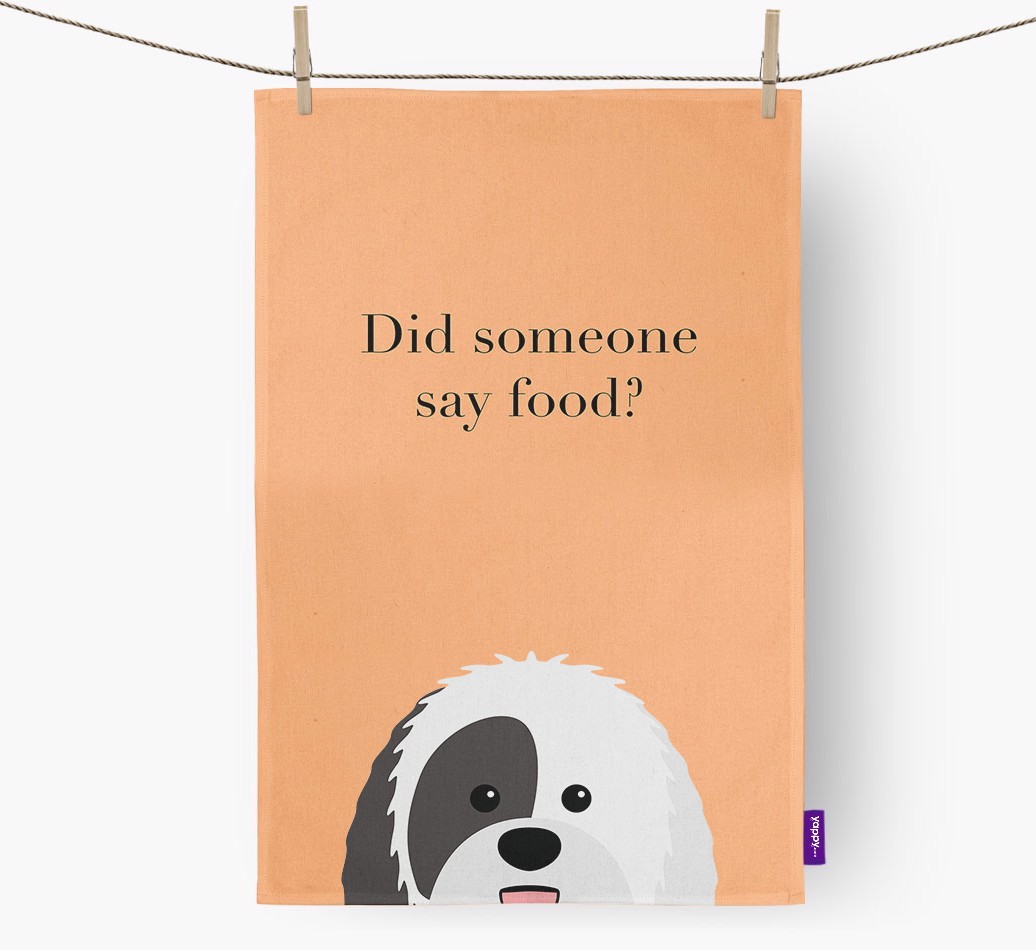Did Someone Say Food Tea Towel