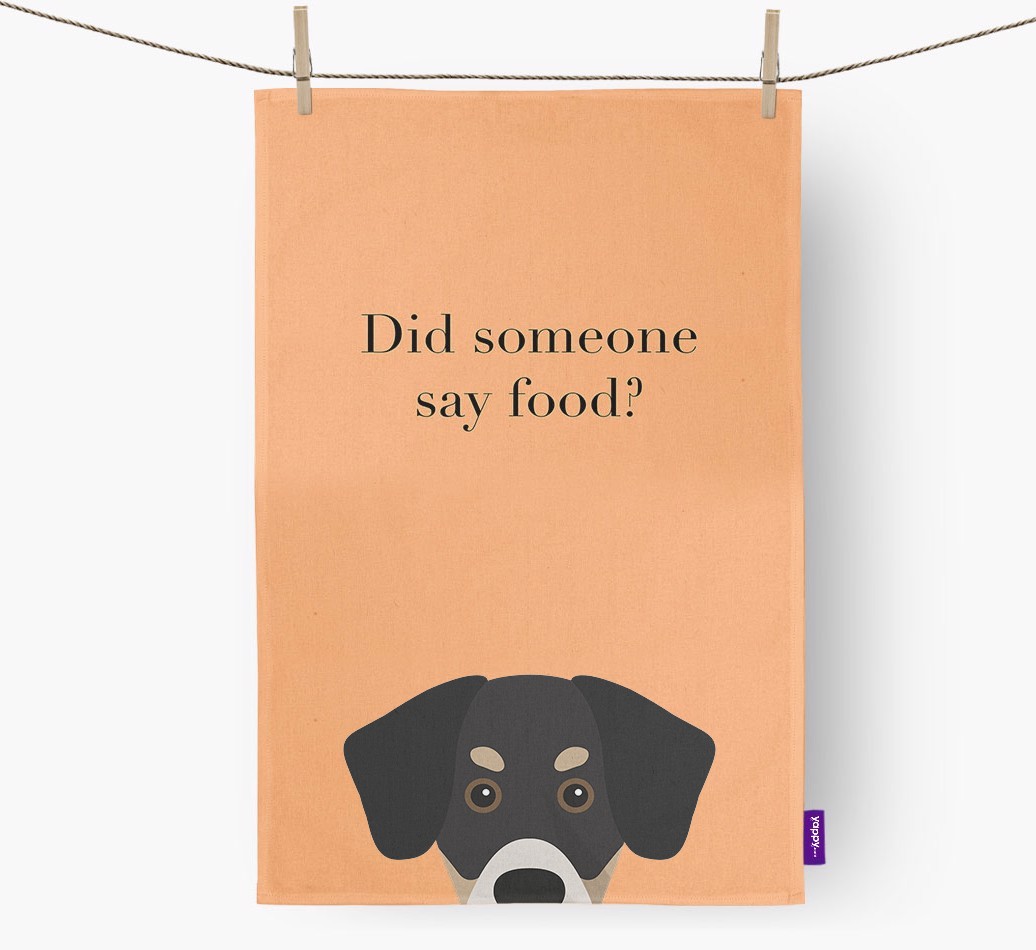 Did Someone Say Food Tea Towel