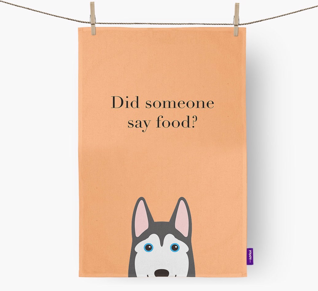 Did Someone Say Food Tea Towel