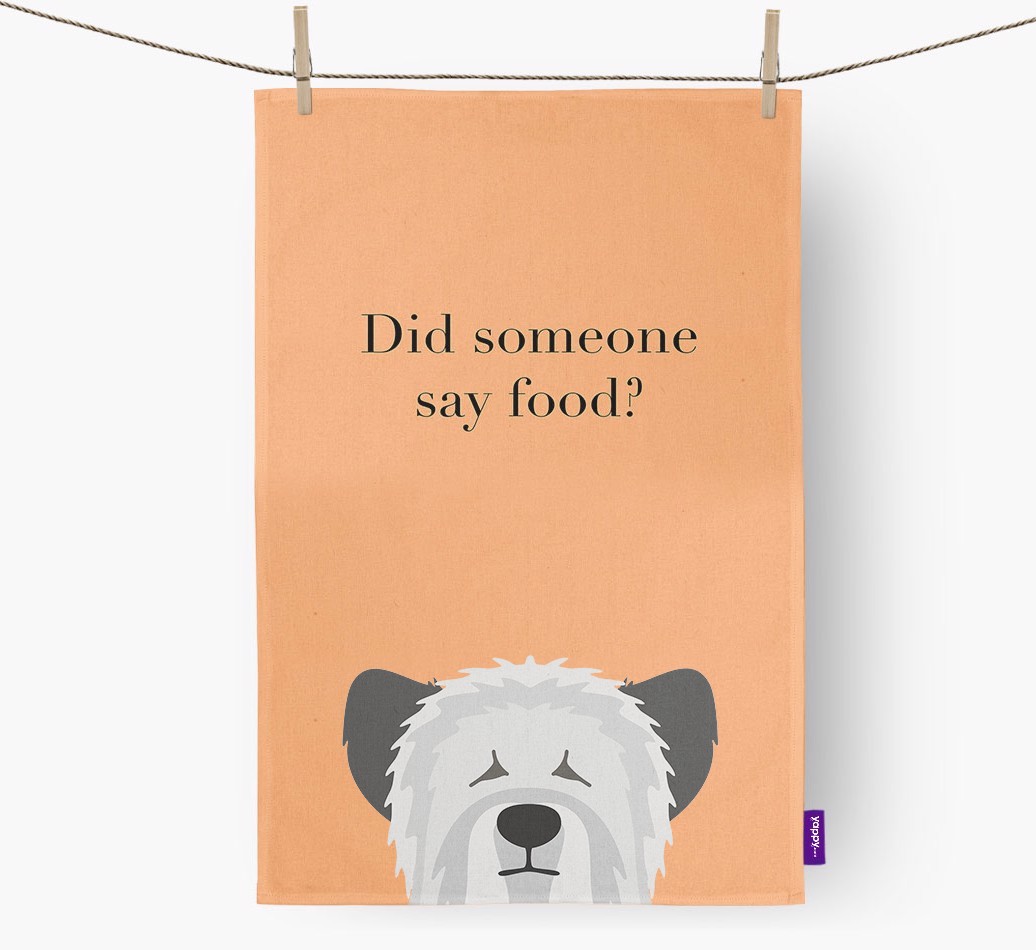 Did Someone Say Food Tea Towel