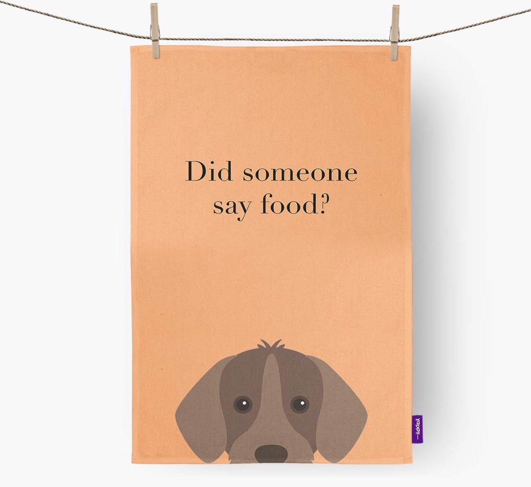 Did Someone Say Food Tea Towel