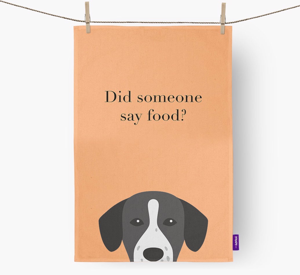 Did Someone Say Food Tea Towel