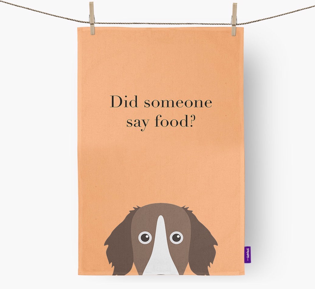 Did Someone Say Food Tea Towel