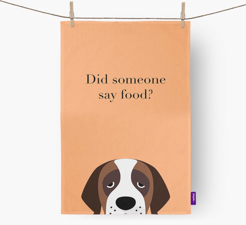 Did Someone Say Food Tea Towel