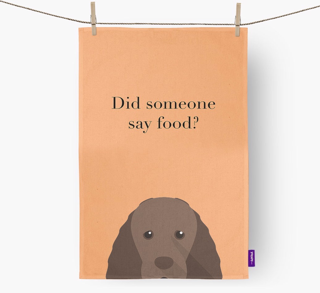 Did Someone Say Food Tea Towel