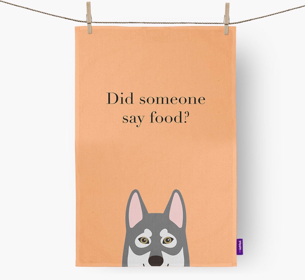 Did Someone Say Food Dish Towel