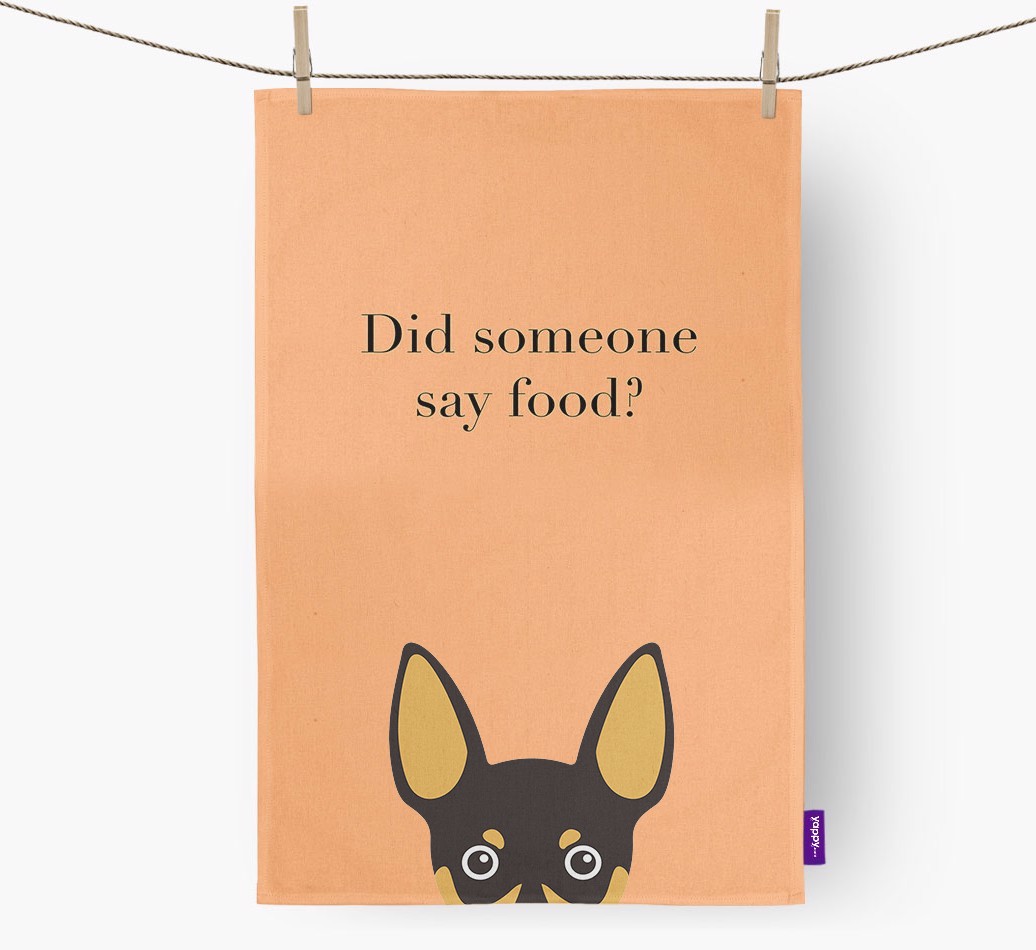 Did Someone Say Food Tea Towel