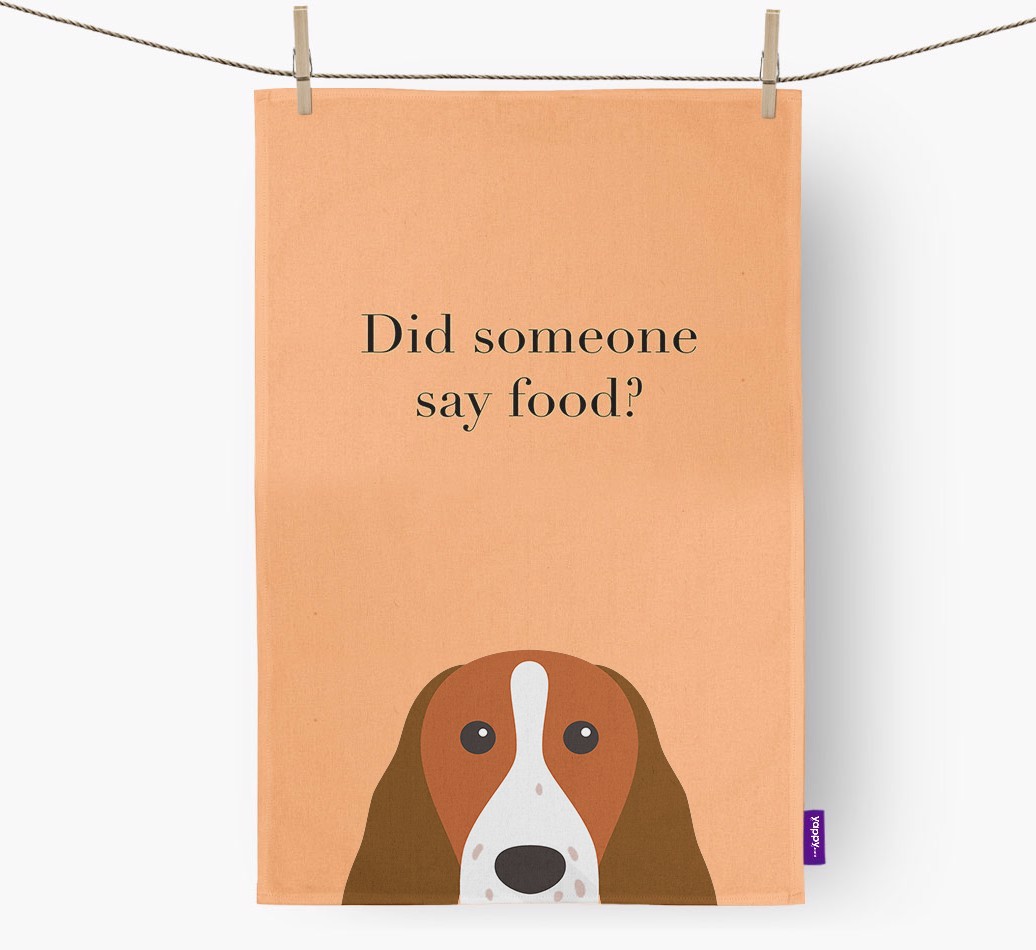 Did Someone Say Food Tea Towel