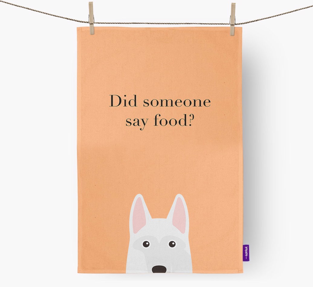Did Someone Say Food Tea Towel