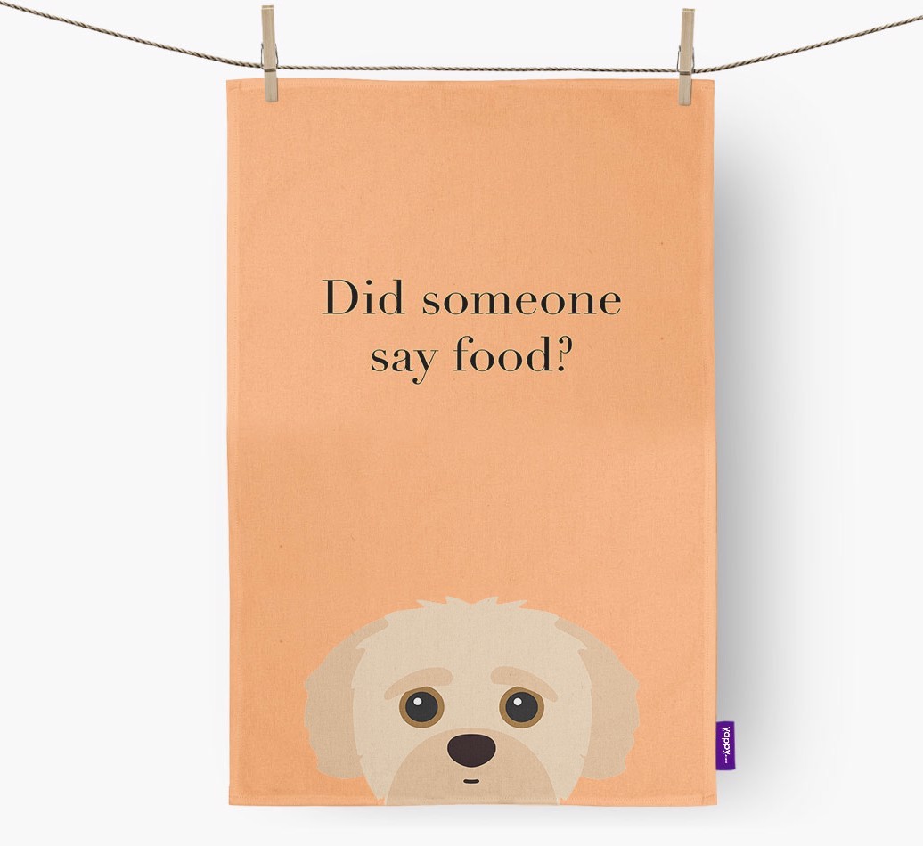 Did Someone Say Food Tea Towel