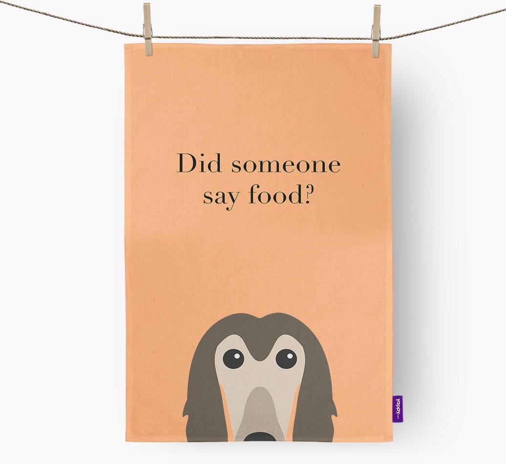Did Someone Say Food Dish Towel