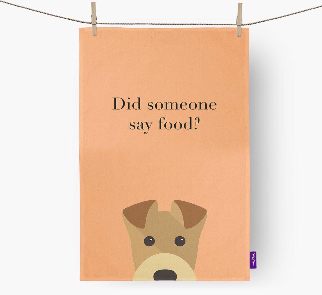 Did Someone Say Food Dish Towel