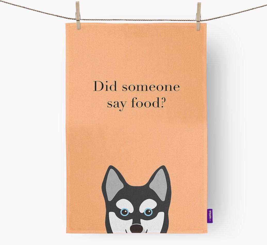 Did Someone Say Food Dish Towel