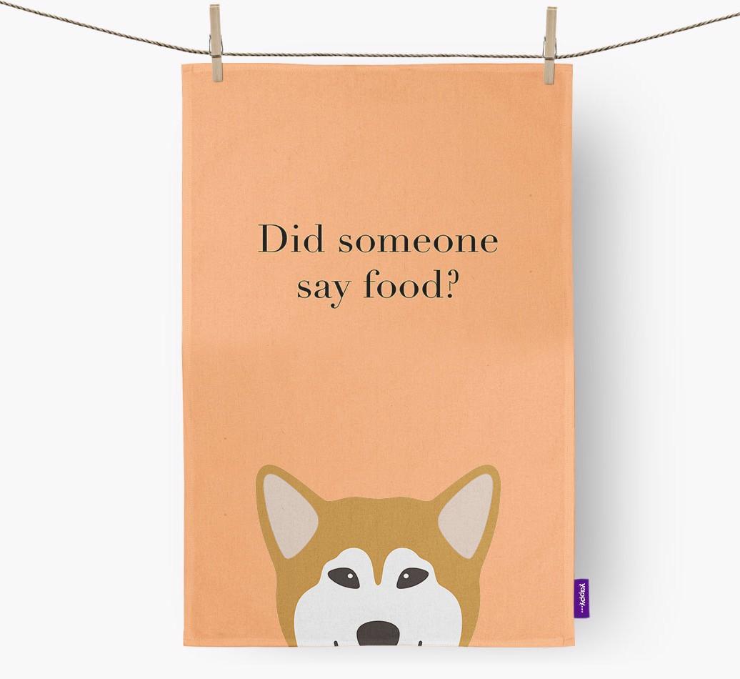 Did Someone Say Food Dish Towel