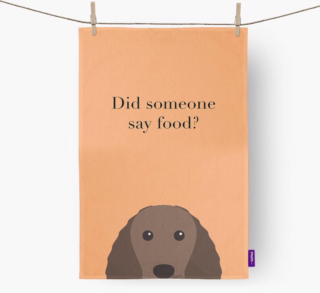 Did Someone Say Food Dish Towel