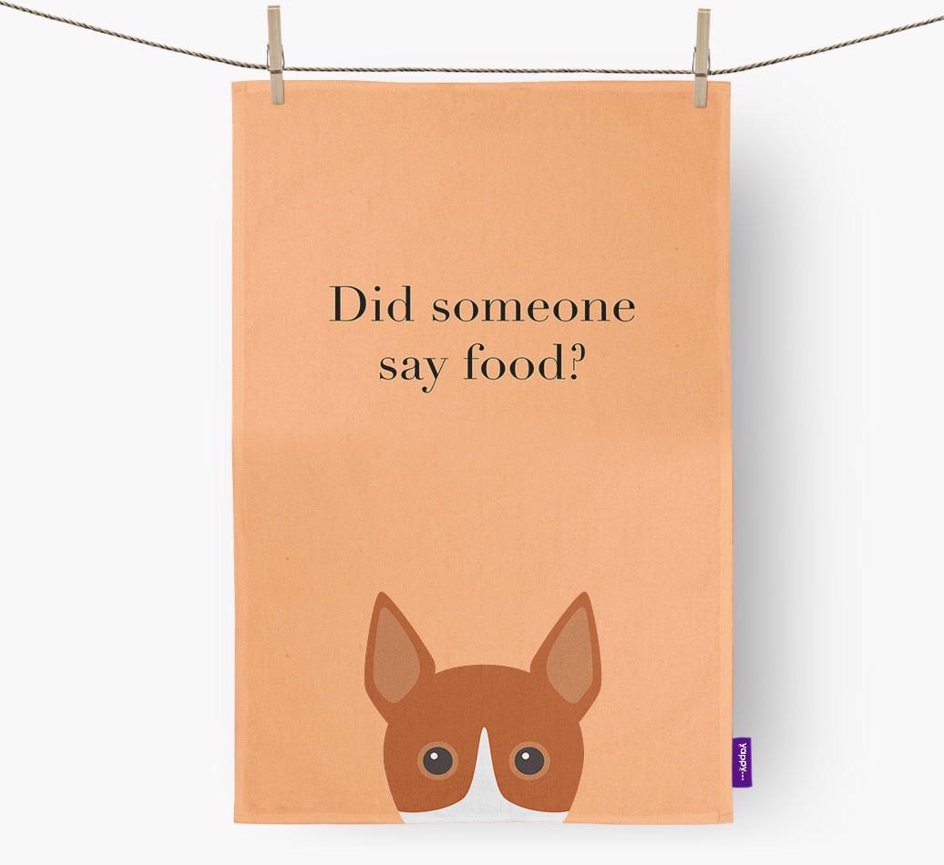 Did Someone Say Food Dish Towel