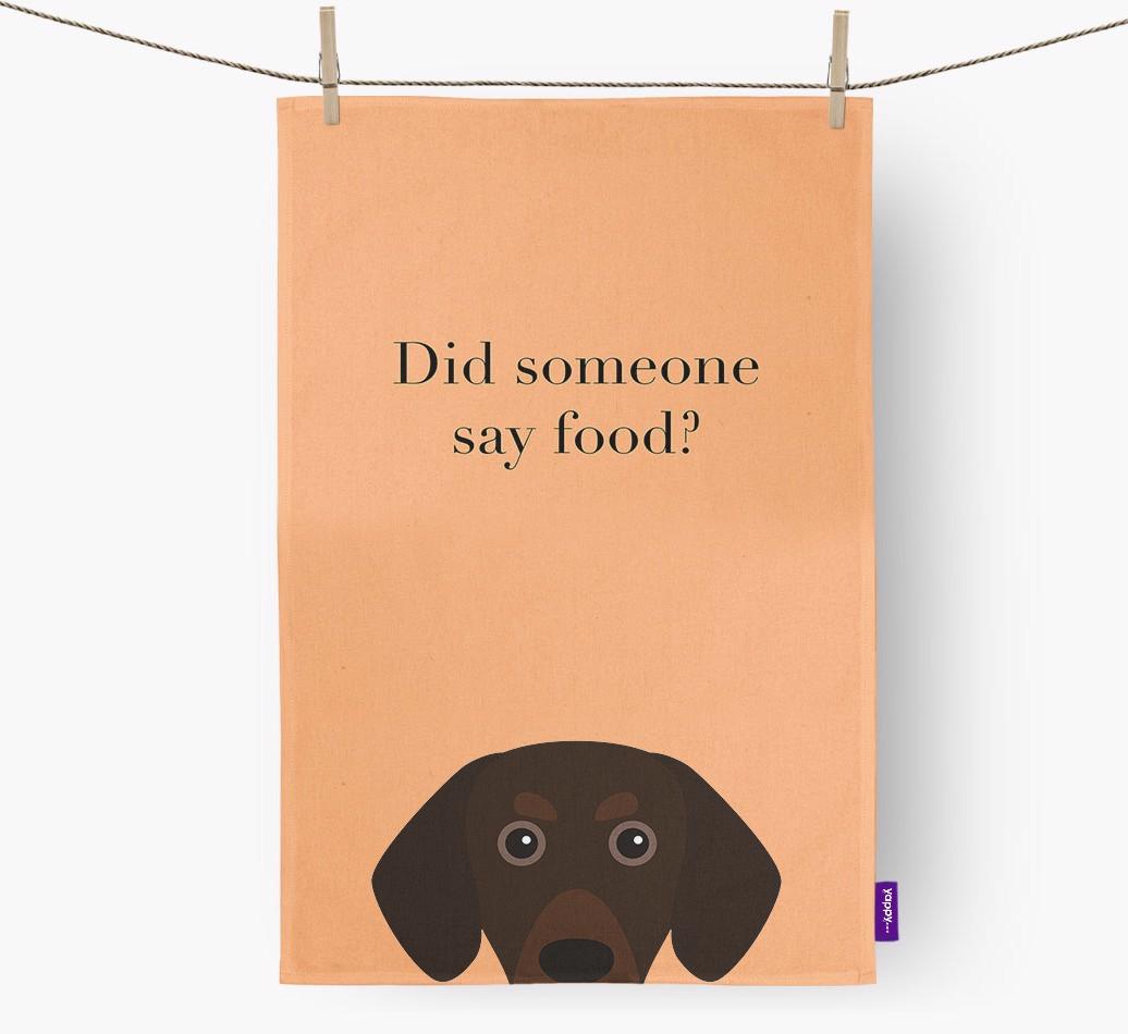 Did Someone Say Food Dish Towel