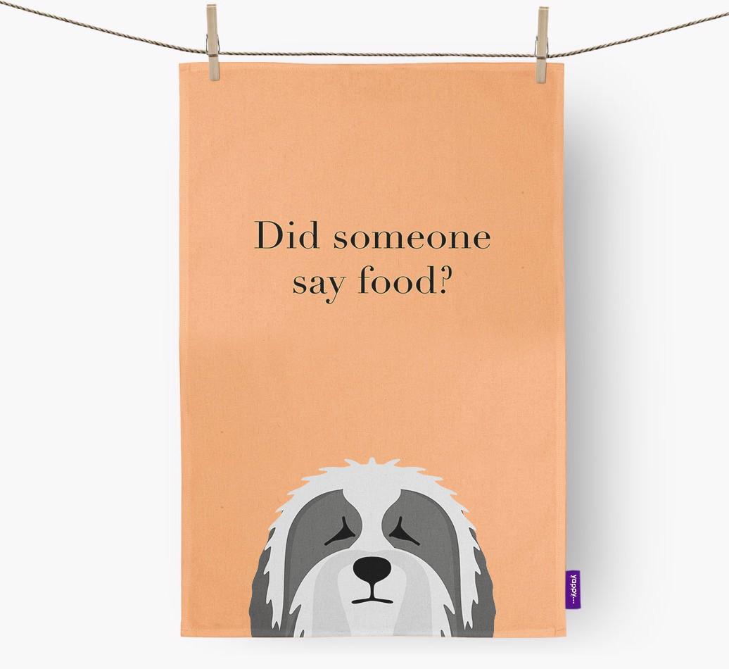 Did Someone Say Food Dish Towel