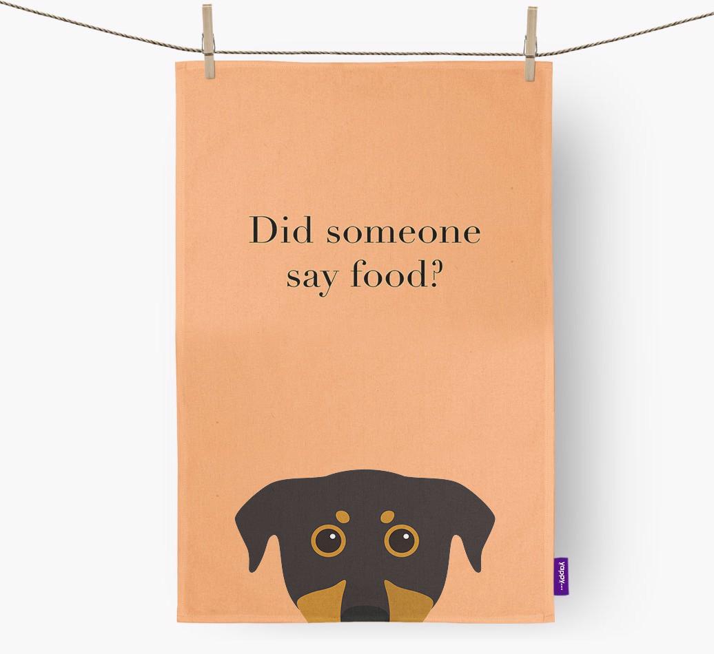 Did Someone Say Food Dish Towel