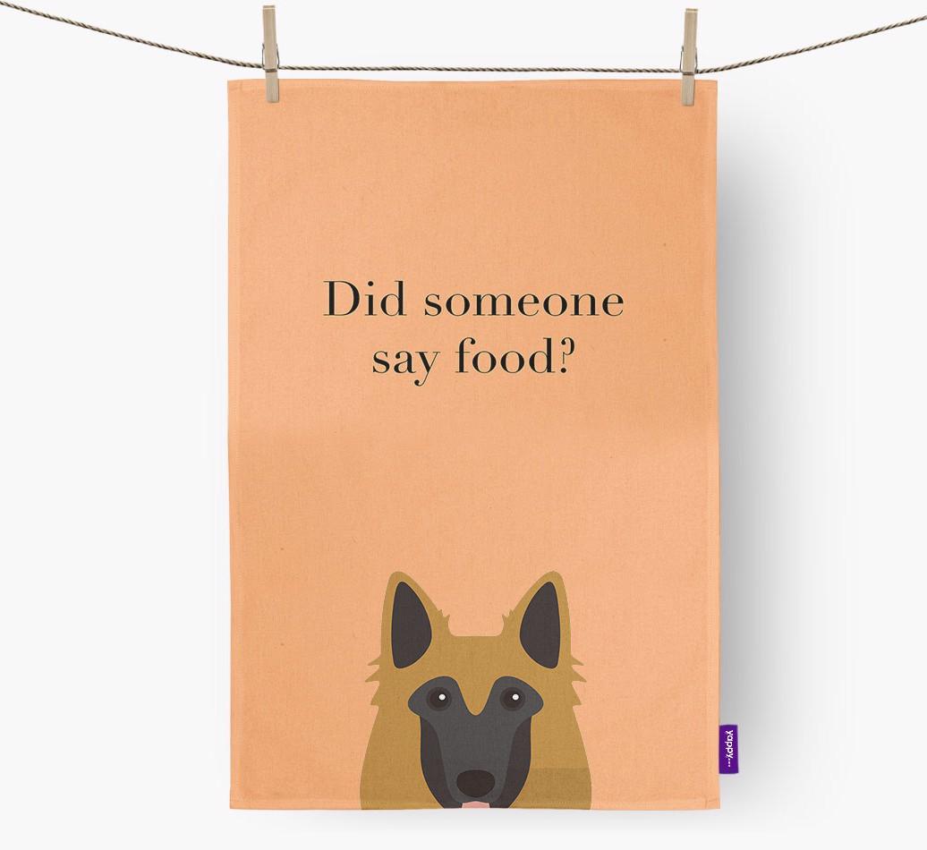 Did Someone Say Food Dish Towel